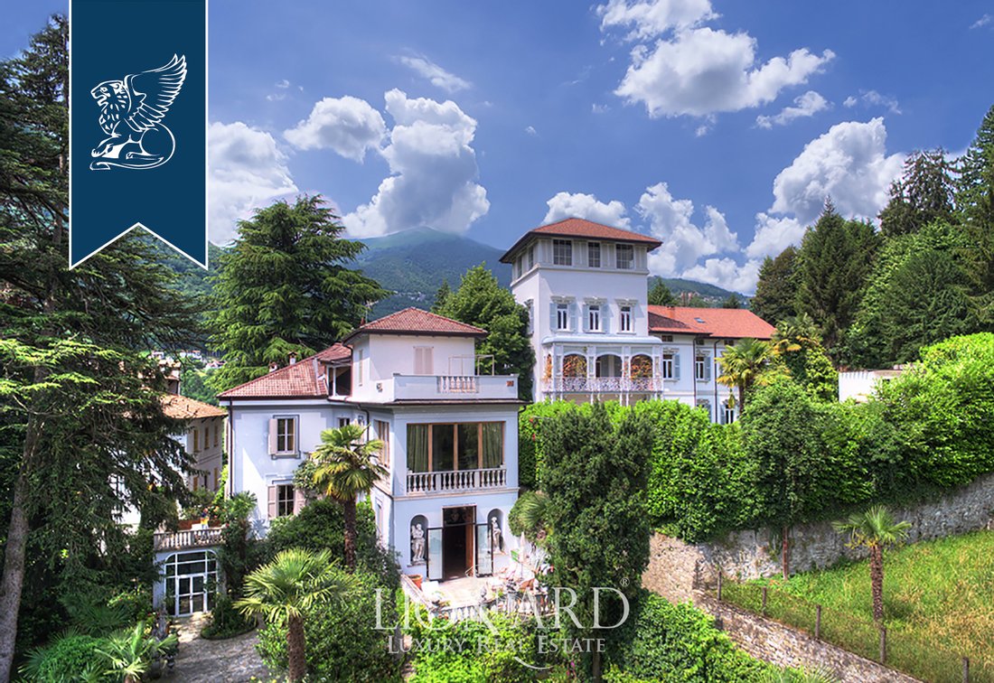Historic Villa For Sale Near Como In Dizzasco, Lombardy, Italy For Sale