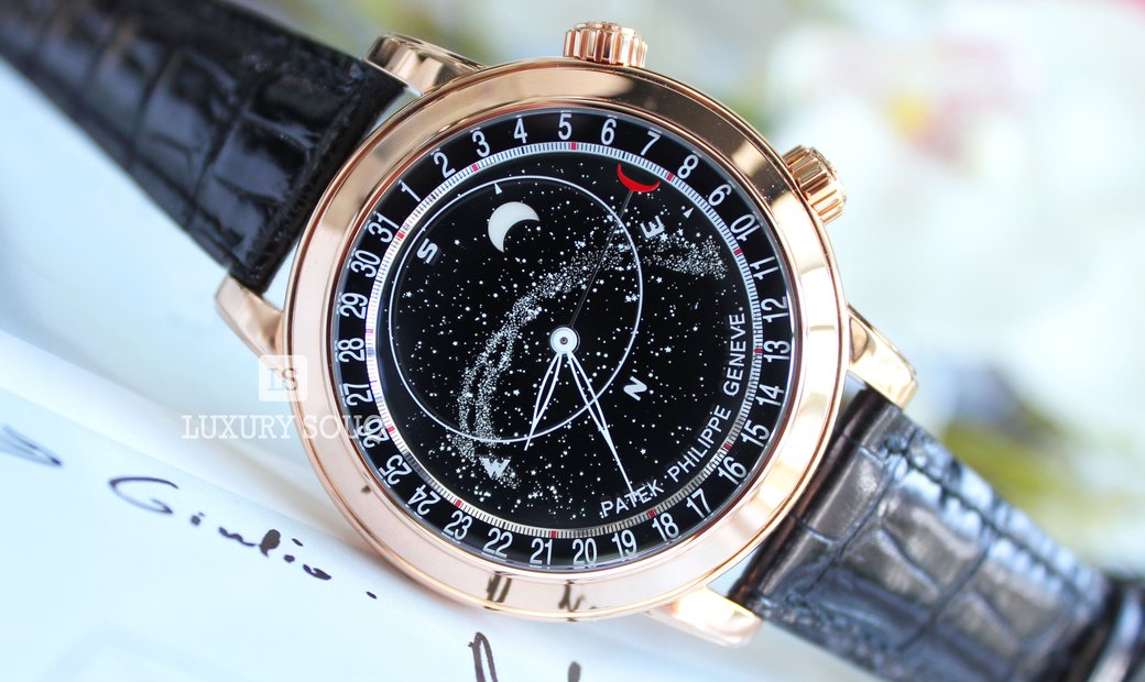 PATEK PHILIPPE GRAND COMPLICATIONS ROSE GOLD CELESTIAL WATCH Ref. 6102R-001