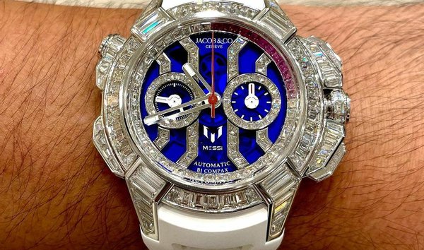Jacob & Co EPIC X Chrono Baguette Blue EC422.30.BW.LW.A (Retail: HK$6,000,000) (10496032)