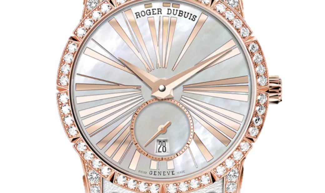 ROGER DUBUIS EXCALIBUR STUDS RG AUTOMATIC GREY REF RDDBEX0667