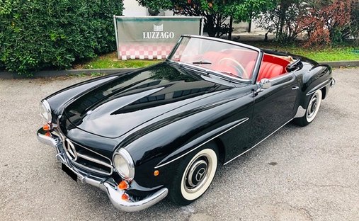 1963 Mercedes-Benz 190 SL in Brescia, Italy 1