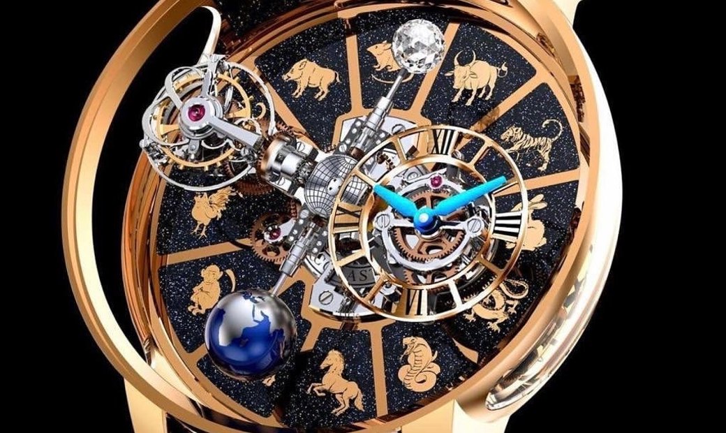 Jacob & Co. 捷克豹 [NEW] Astronomia Chinese Zodiac Rose Gold AT100.40.AC.AC.CBALA (Retail:HK$4,752,000)