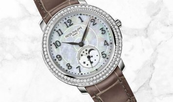 Patek Philippe Complications 4968G-010 Diamond Ribbon Joaillerie, Moon Phases