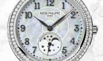 Patek Philippe Complications 4968G-010 Diamond Ribbon Joaillerie, Moon Phases