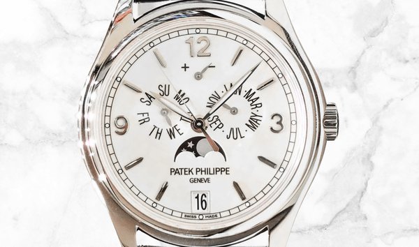 Patek Philippe Complications 5146G-001 Annual Calendar Moonphases White Gold Cream Dial (11253402)