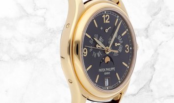 Patek Philippe Complications 5146J-010 Annual Calendar Moonphases Yellow Gold Slate Grey Dial