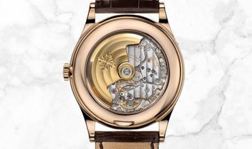 Patek Philippe Complications 5396R-011 Annual Calendar Moon Phases Rose Gold Silvery Opaline Dial