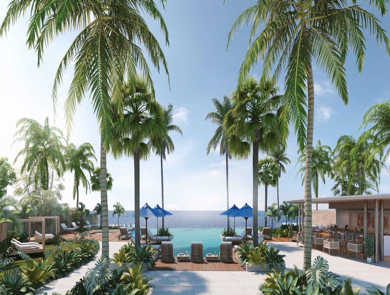 Beachfront Villa Cable Beach In Nassau, New Providence, The Bahamas