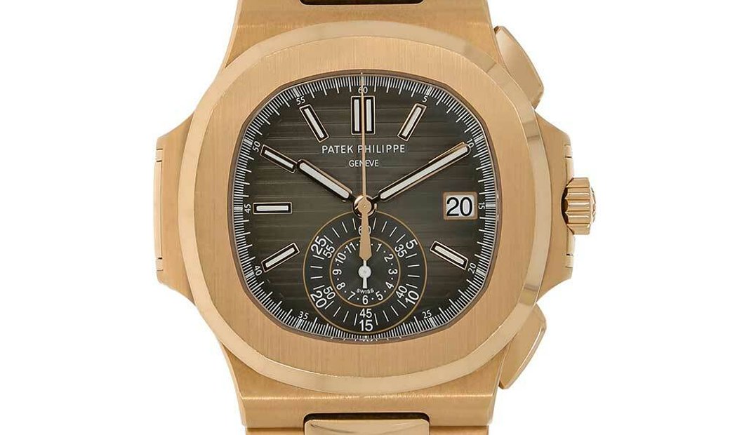 patek philippe nautilus rose gold black dial