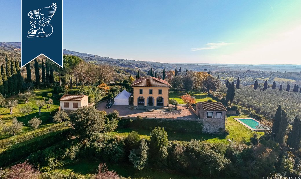 Villa De Lujo En Venta En Vinci En Vinci, Toscana, Italia En Venta (11271207)