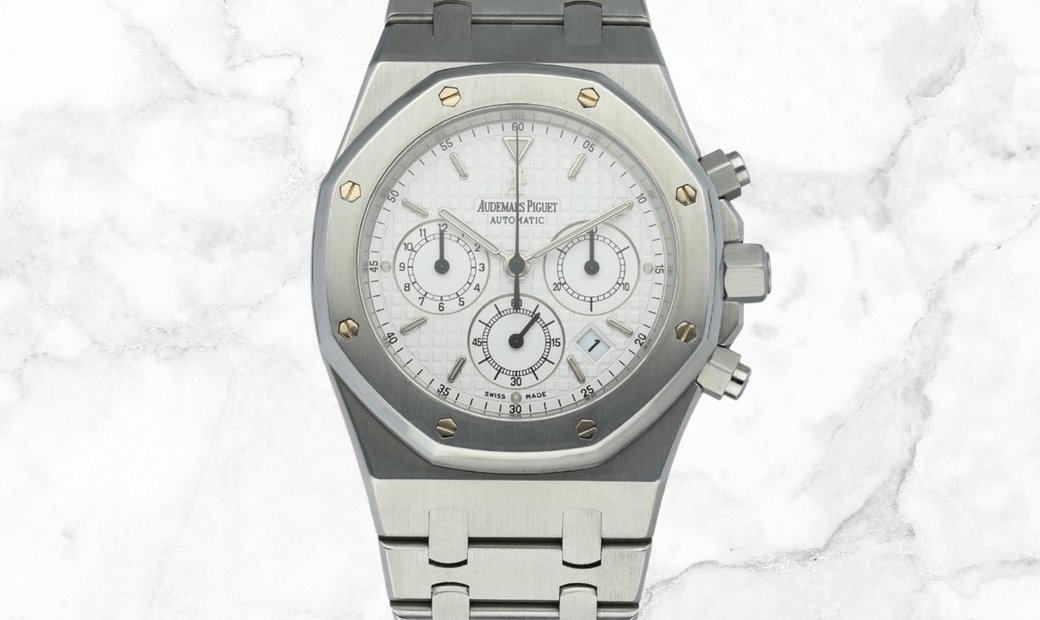 Audemars Piguet 26300ST.OO.1110ST.05 Royal Oak Chronograph Stainless Steel Silvered Dial