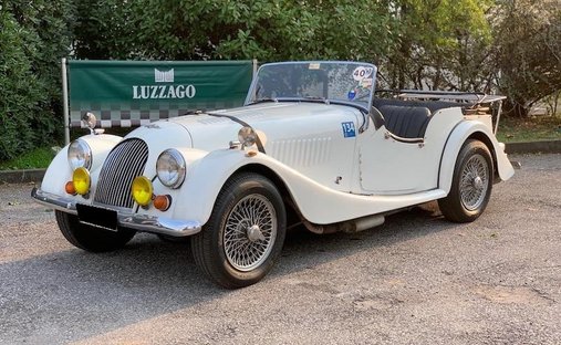 1976 Morgan 4/4 in Brescia, Italy 1