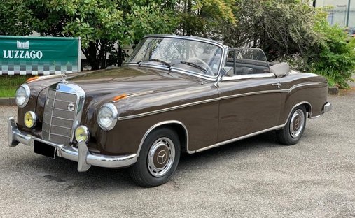 1956 Mercedes-Benz 220 S in Brescia, Italy 1