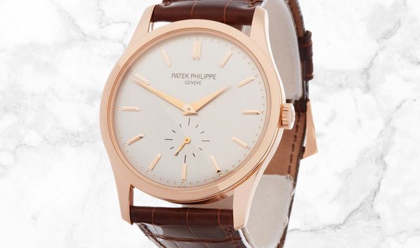 Patek Philippe Calatrava 5196R-001 Small Seconds in Rose Gold with Silvery Gray Dial (11277687)