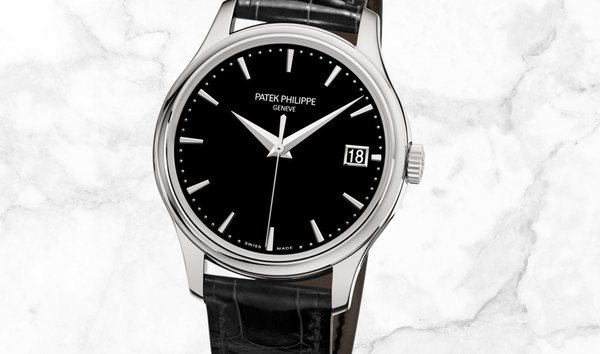 Patek Philippe Calatrava 5227G-010 Date Sweep Seconds in White Gold with Black Opaline Dial (11278452)