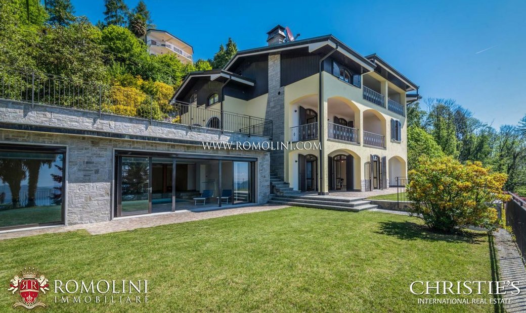 Lago Maggiore Villa Di Lusso In Vendita Con Vista In Bee, Piemonte