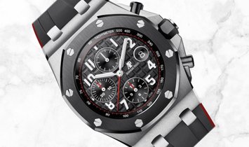 Audemars Piguet 26470SO.OO.A002CA.01 Royal Oak Offshore Chronograph Stainless Steel Black  Dial