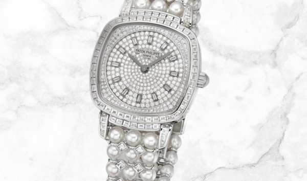 Patek Philippe Gondolo Haute Joaillerie 7042/100G-010 White Gold Akoya Pearls Diamond Set (11286173)