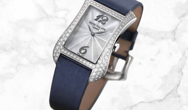 Patek Philippe Gondolo Serata 4972G-001 Quartz White Gold Diamond Set MOP Dial (11285698)