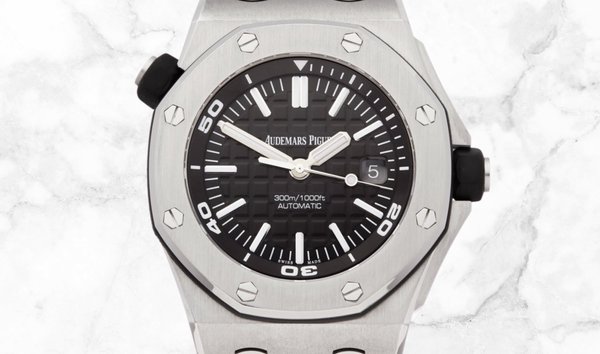 Audemars Piguet 15710ST.OO.A002CA.01 Royal Oak Offshore Diver Stainless Steel Black Coloured Dial (11286429)