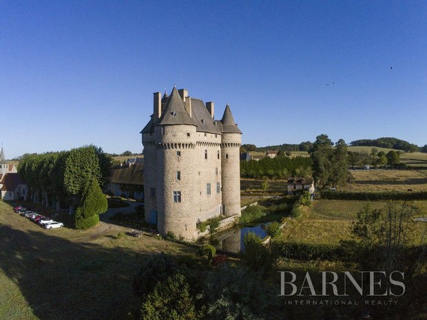 Schloss in Limoges, Nouvelle-Aquitaine, Frankreich 1