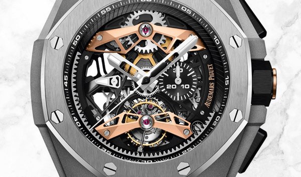 Audemars Piguet 26612TI.OO.D002CA.01 Royal Oak Concept Tourbillon Chronograph Sandblasted Titanium (11287400)