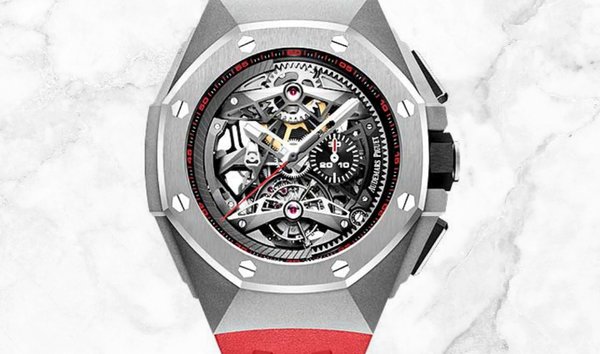 Audemars Piguet 26587TI.OO.D067CA.01 Royal Oak Concept Tourbillon Chronograph Sandblasted Titanium (11287395)