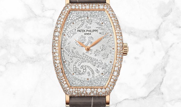 Patek Philippe Gonodolo 7099R-001 Haute Joaillerie Rose Gold Guilloched Diamond Set (11287989)