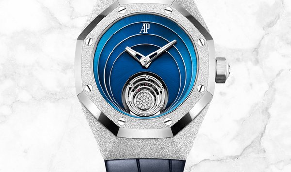 Audemars Piguet 26630BC.GG.D326CR.01 Royal Oak Concept Frosted Gold Flying Tourbillon 18K White Gold (11287417)