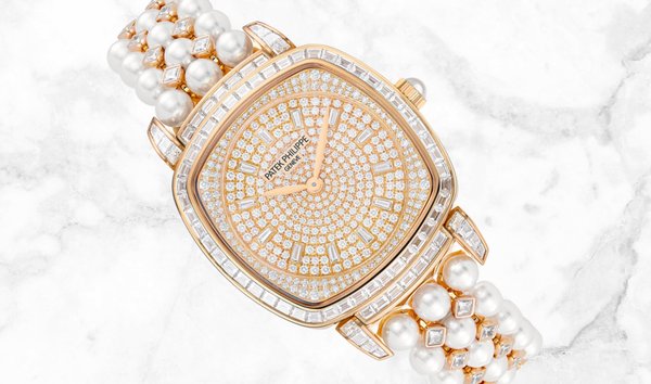 Patek Philippe Gondolo Haute Joaillerie 7042/100R-010 White Gold Akoya Pearls Diamond Set (11287961)