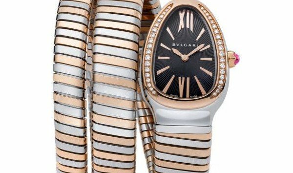 BVLGARI SERPENTI TUBOGAS STAINLESS STEEL 35MM LADIES WATCH 102099 SP35BSPGD.2T (11294779)