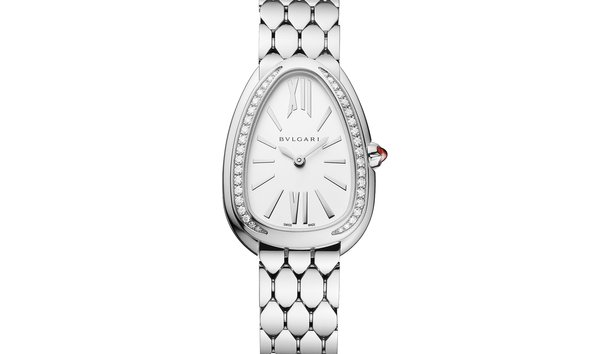BVLGARI SERPENTI SEDUTTORI 33MM STAINLESS STEEL DIMAOND BEZEL WOMEN’S WATCH REF. 103361 (11297018)