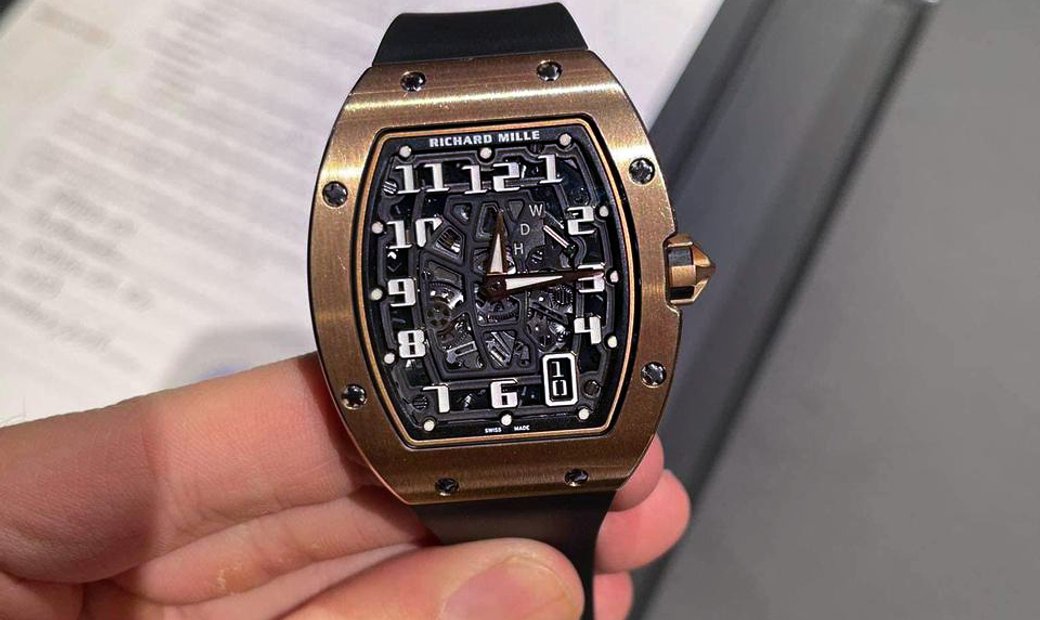 Richard Mille RM 67-01 Rose Gold Automatic Extra Flat Mens Watch