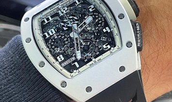 Richard Mille [2016 MINT] RM 011 White Ghost