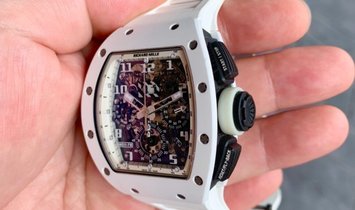 Richard Mille [2016 MINT] RM 011 White Ghost
