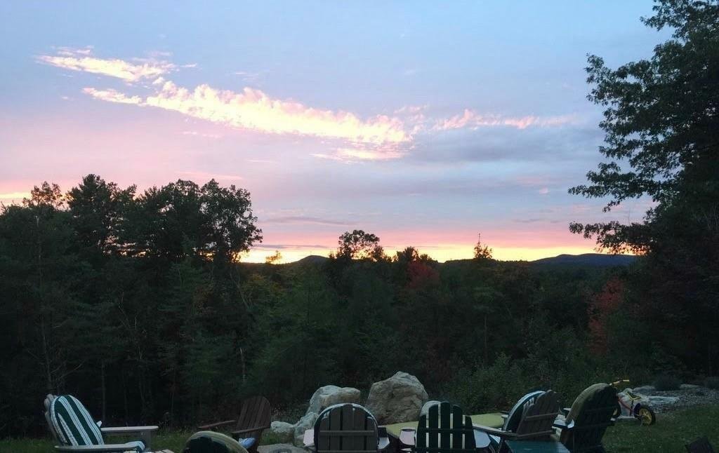 Contemporary Farmhouse Views In Shutesbury, Massachusetts, United