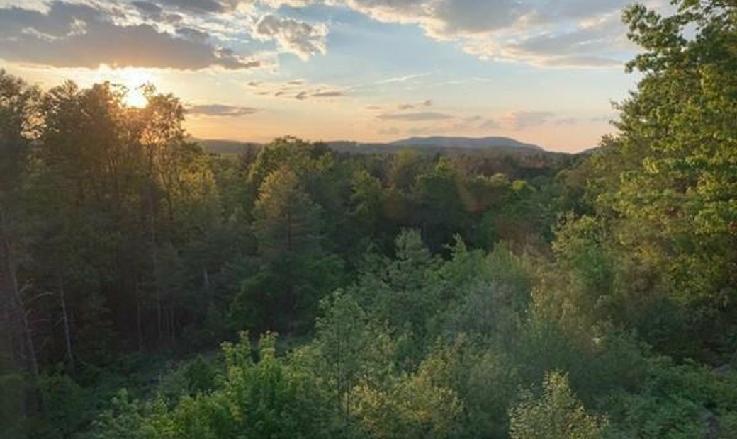 Contemporary Farmhouse Views In Shutesbury, Massachusetts, United
