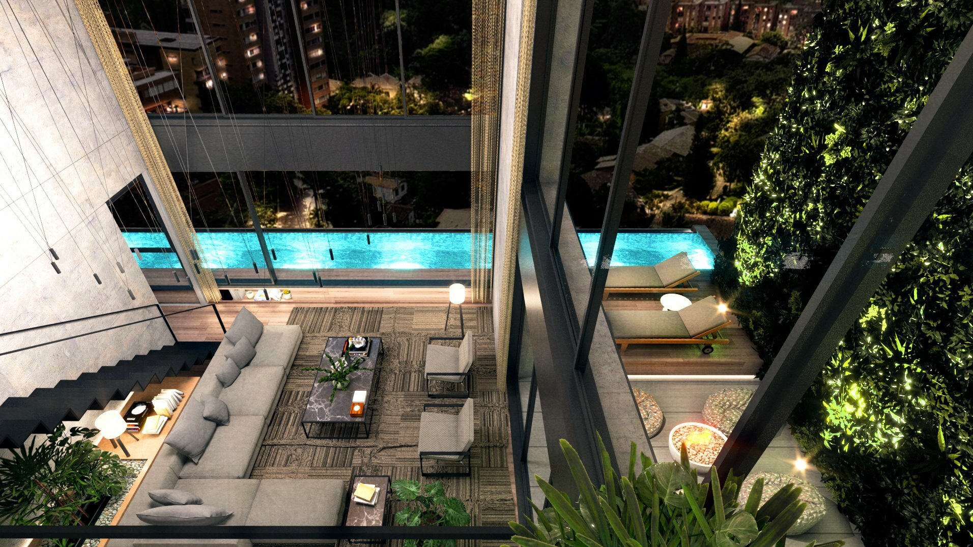 Med018 Spectacular Apartment With Pool In In Medellín, Antioquia