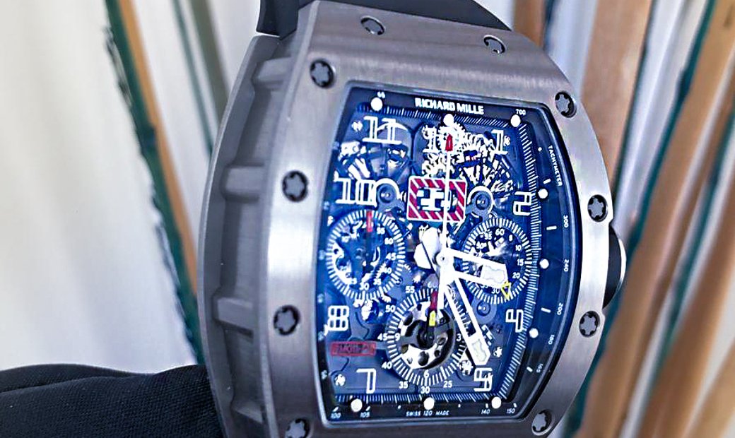 Richard Mille RM 011 White Gold Watch