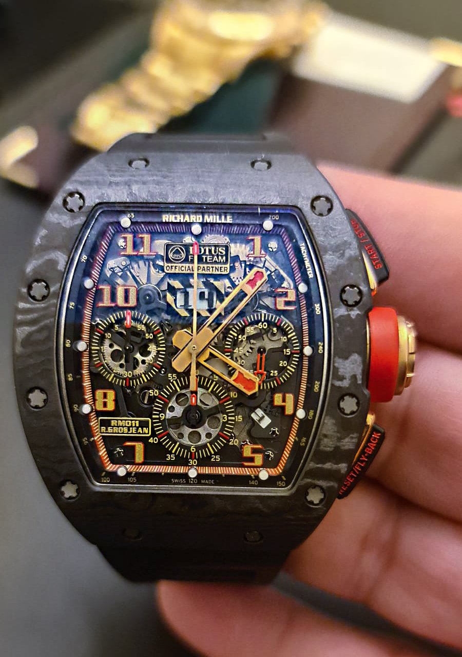 Richard Mille [2015 Mint] Rm 011 Carbon 