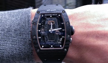 Richard Mille [NEW] RM 037 NTPT Carbon Automatic Watch