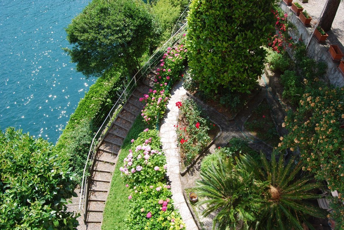 Waterfront Villa With Expansive Terraced Gardens In Argegno, Lombardy