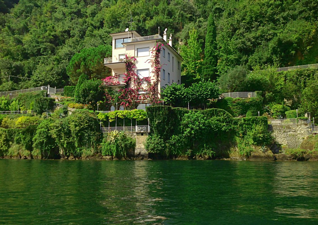 Waterfront Villa With Expansive Terraced Gardens In Argegno, Lombardy