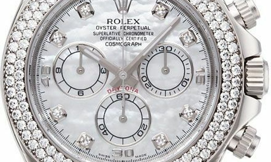 rolex oyster perpetual superlative chronometer officially certified cosmograph with diamonds