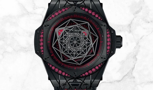 Hublot Big Bang 465.CS.1119.VR.1202.MXM18 Sang Bleu All Black Red Limited Edition (11367688)