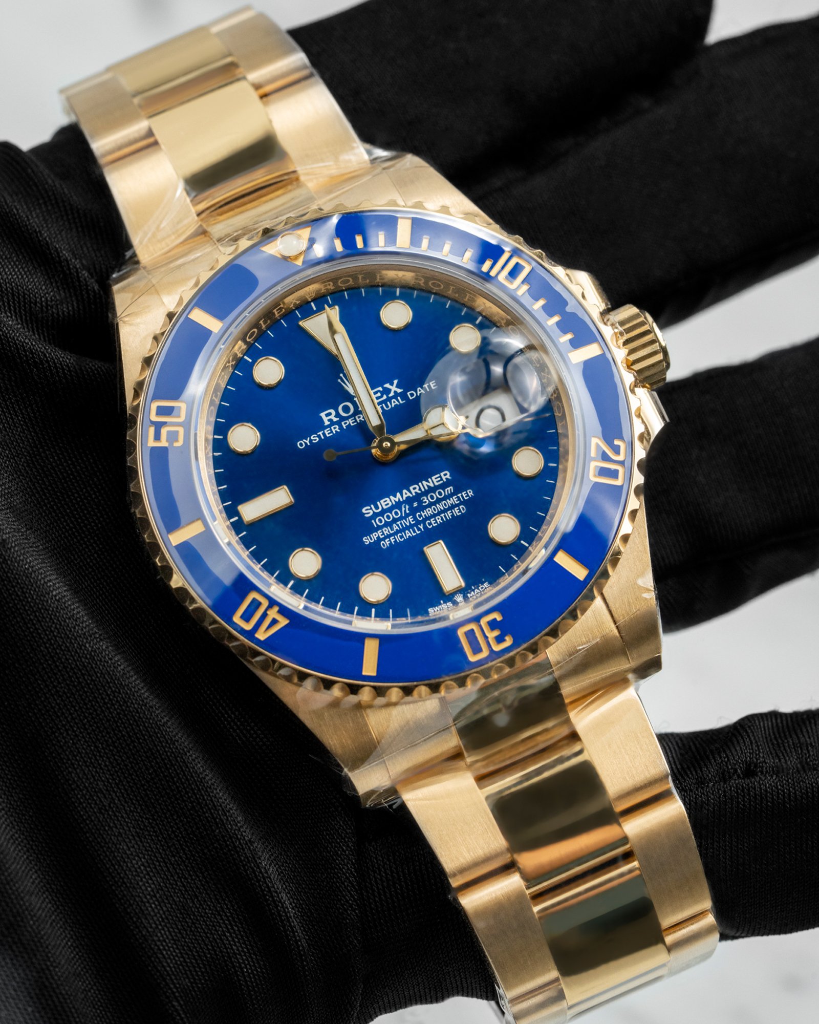 rolex submariner blue dial price