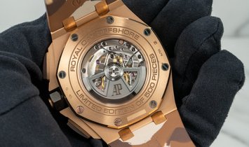 Audemars Piguet Royal Oak Offshore 26401RO.OO.A087CA.01 18ct Pink Gold Camouflage 