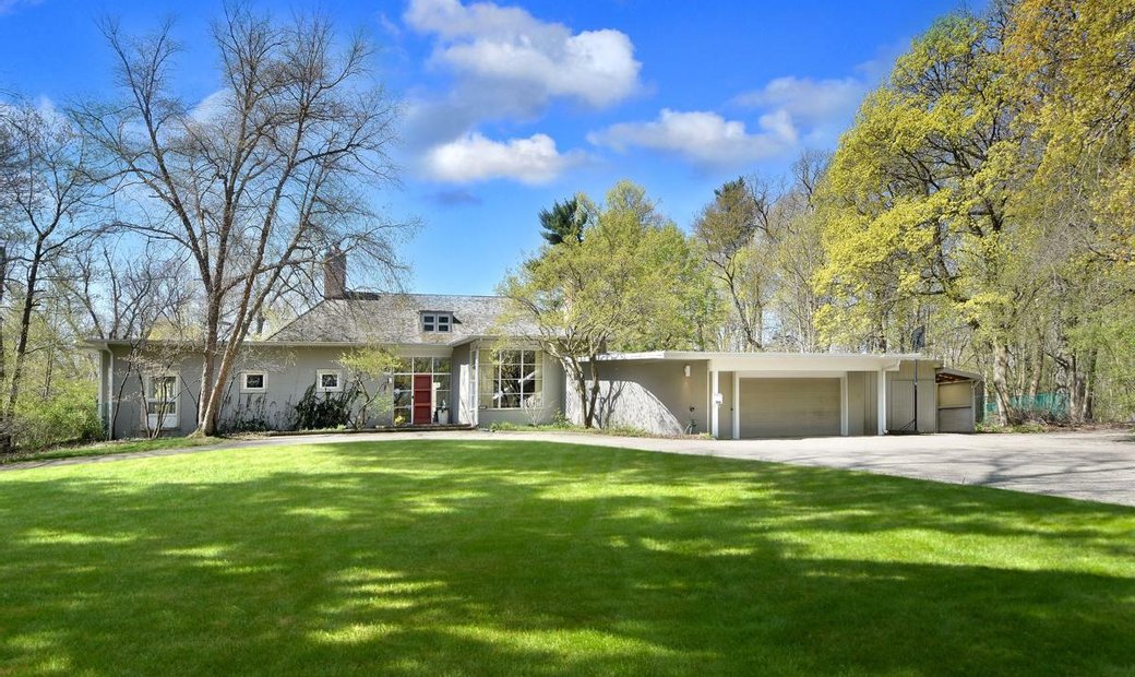 Wallace Frost Designed House In Lake Bluff, Illinois, United States For