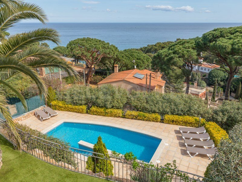 Spectacular Villa With Panoramic Sea Views In Begur In Begur, Catalonia ...