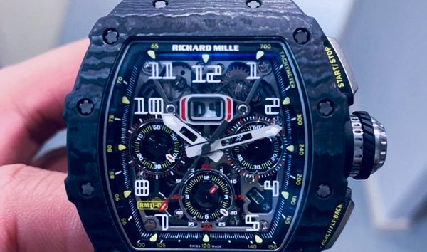 Richard Mille RM 11-03 Black Carbon NTPT Flyback Chronograph (11374316)